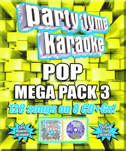 Party Tyme Karaoke Party Tyme Pop Mega Pack 3 G (CD)