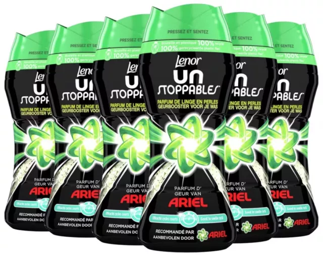 6er Pack Lenor UnStoppables Wäscheparfüm  Ariel *NEU&OVP*