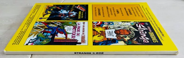 Strange N° 202 - Edition Originale 1986- Lug - Etat Neuf - Pas De Poster !! 3