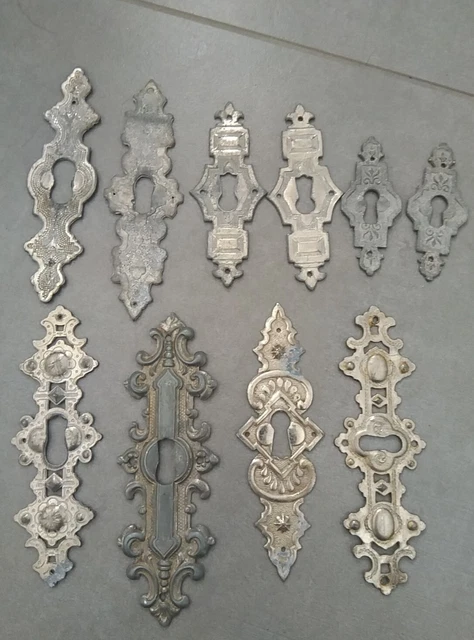 Schlüsselschild Schlüssellochblende  Jugendstil Gründerzeit