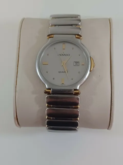 Movado Quartz Two-Tone Wrist Watch