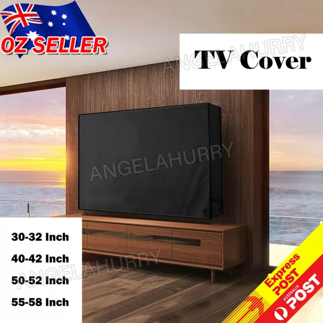 30-58 Inch Dustproof Waterproof TV Cover Outdoor Flat Television Protector NEW