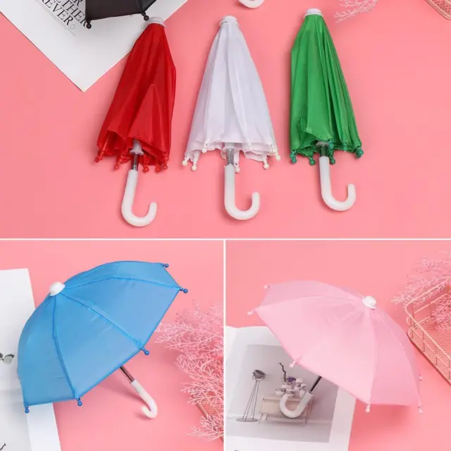 Clothing Decoration Mini umbrella Doll Embellishment Toy Umbrella Rain Gear