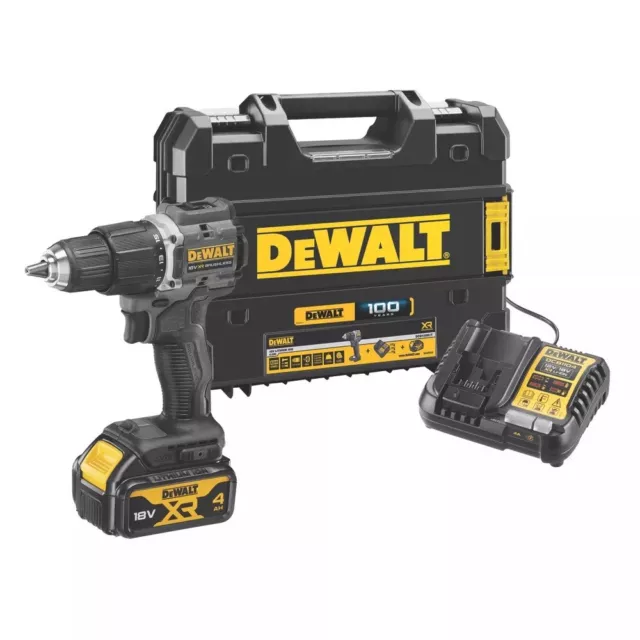 DeWalt 100 Year Anniversary Limited Edition DCD100M1T-GB Black Combi Drill 4ah