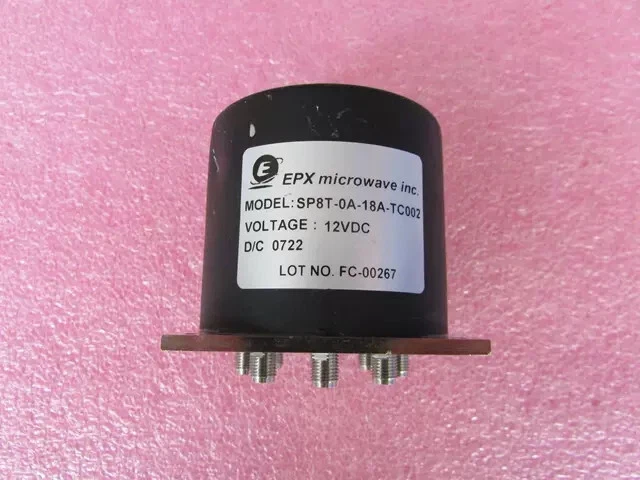1PC EPX SP8T-0A-18A-TC002 DC-18GHz 12V SP8T SMA RF coaxial switch