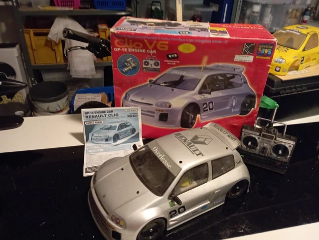 VINTAGE NIKKO RC Renault Clio V6 EUR 180,00 - PicClick ES