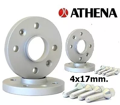 Kit 4 Distanziali Ruote Athena 17 Mm Smart Fortwo (453) - 4 Fori - Dal 2014>