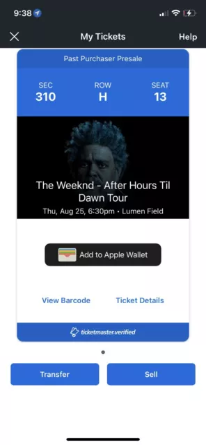 The Weeknd - After Hours Til Dawn Tour Tickets