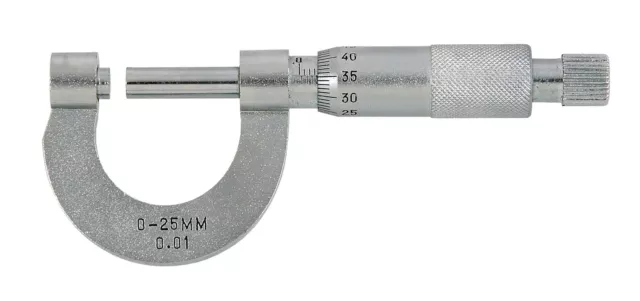 External Micrometer 0-25mm Metric External Outside Micrometer Gauge�