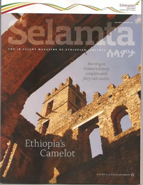 Selamta - Ethiopian Airlines inflight magazine from January/February 2015