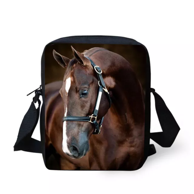 Hot Sale Animal Horse Bag Men & Women Handbags Purse Small Kids Cross-body B