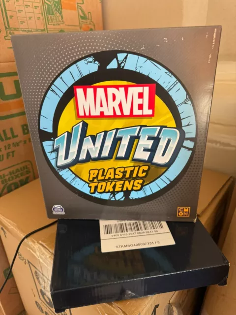 Complemento exclusivo de tokens de plástico de Marvel United de Kickstarter