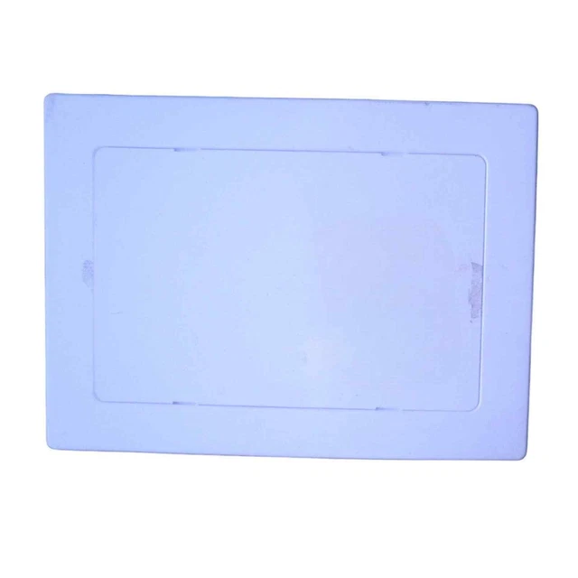 Panel de acceso de 6"" x 9"" con marco (11"" x 8"), blanco + envío gratuito