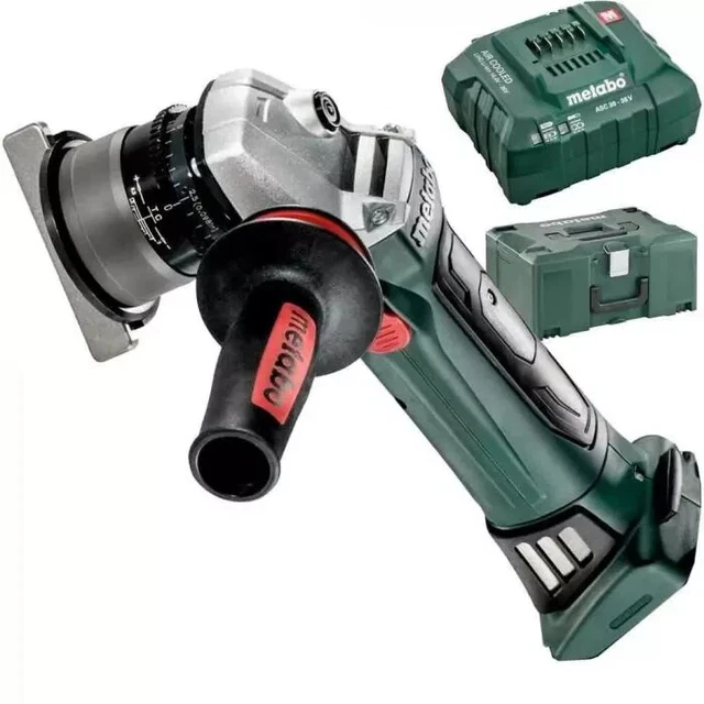 Metabo 601754750 LiHD Cordless Beveling Kit with 2 5.5ah Batteries