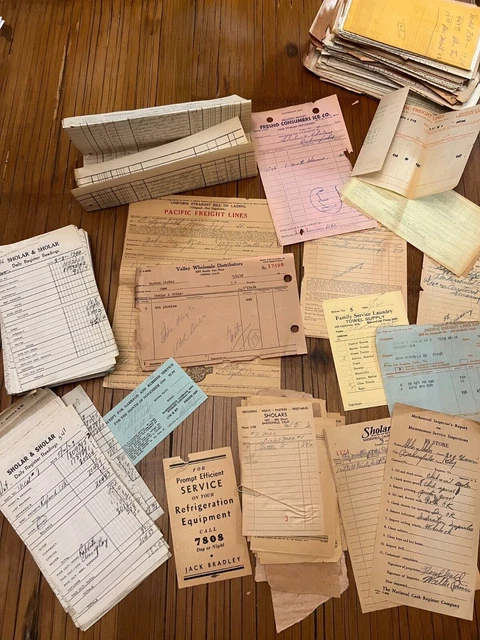 Market grocery store paper memorabilia /advertising Circa1936-1941