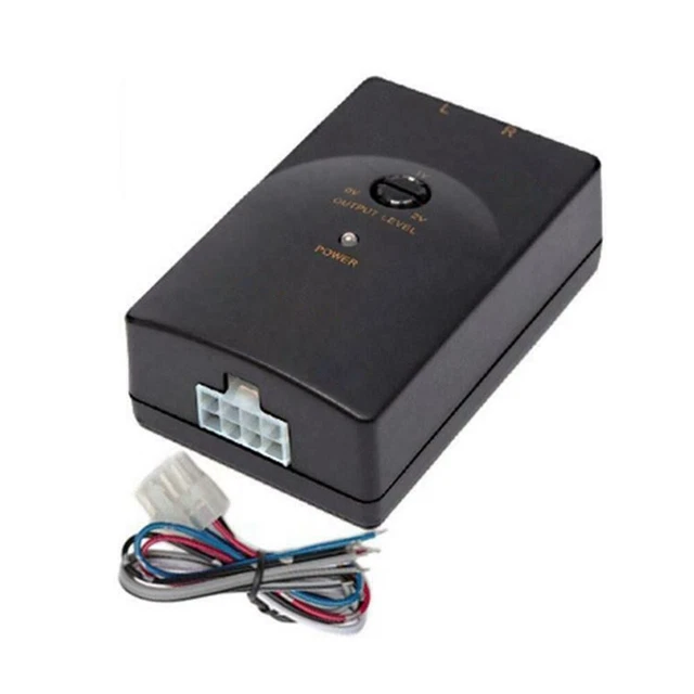 Voiture Accessoires Convertisseur Adaptateur Rca-Amplifier Câble Avec Délais