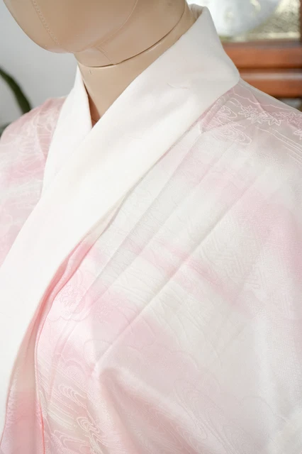 Dear Vanilla Japanese Juban Undergown Women's Kimono Genuine Vintage Mint 4