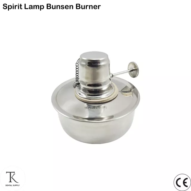 Dentaire Restauration Laboratoire Lampe à alcool Spirit Lamp Burner Bunsen Lab