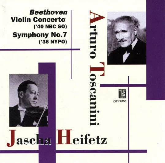 CD: Arturo Toscanini - Beethoven: Violin Concerto, Symphony No.7