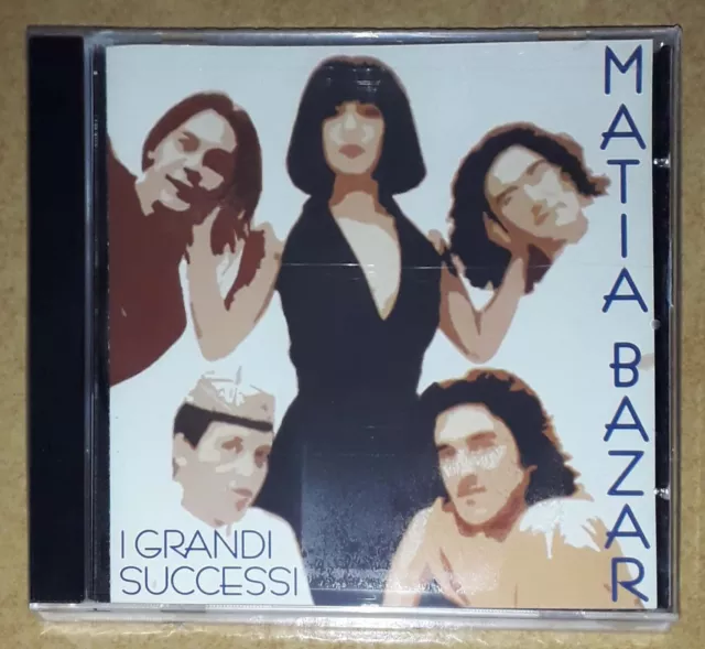 Matia Bazar - I Grandi Successi (CD) Nuovo Sigillato Tv Sorrisi E Canzoni