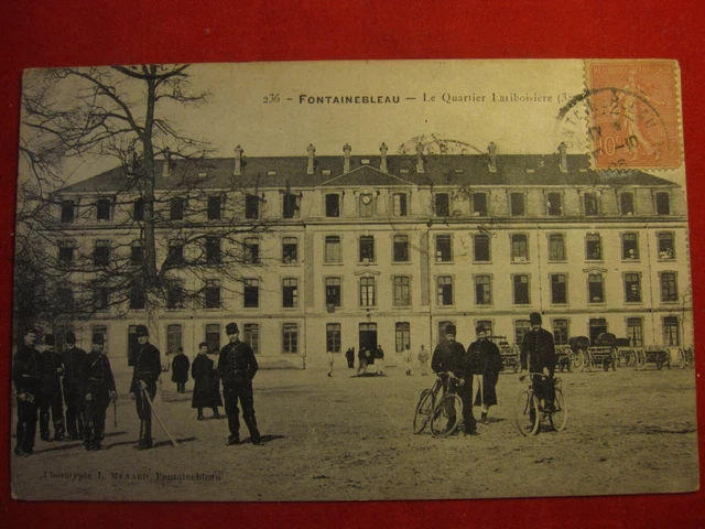 Promo 2 x cpa 77 FONTAINEBLEAU. Cabinet d'Abdication et Grotte des