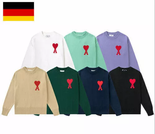 2023 Herren-und Damenmodelle Lässiger Ami Pullover bestickter Modetrend Pullover