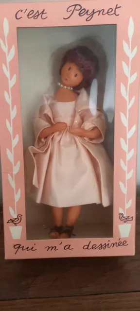 Ancienne poupée PEYNET années 60, SURBOUM, en boite,, très bon état.