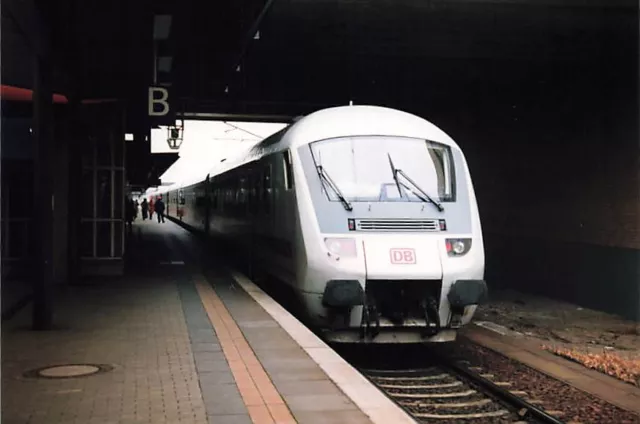 Foto IC-Steuerwagen Bimdzf Hbf Potsdam 02/2004 ca. 10x15cm V4097f
