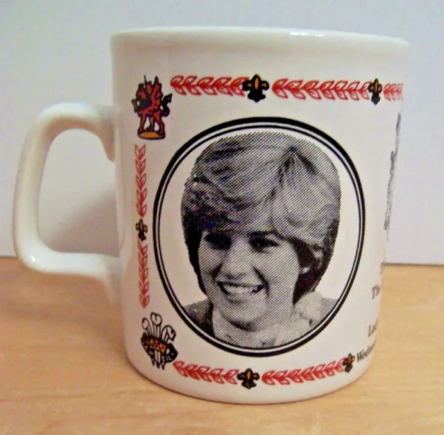 The Marriage of Prince of Wales & Lady Diana Spencer Commemorative Mug