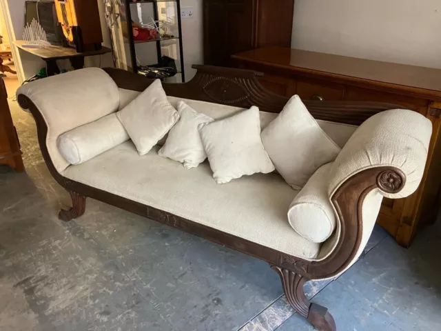 antique chaise longue