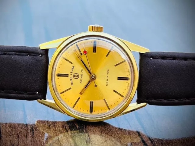 Favre Leuba Sea King Men'S Wristwatch 61093 £16.00 - Picclick Uk
