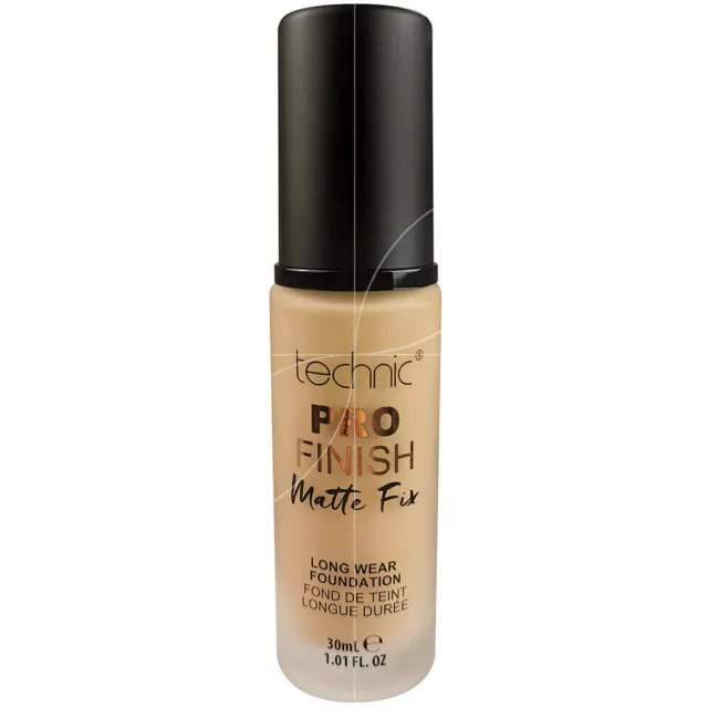 technic - Pro Finish Matte fix Fond de teint Longue Durée Miel