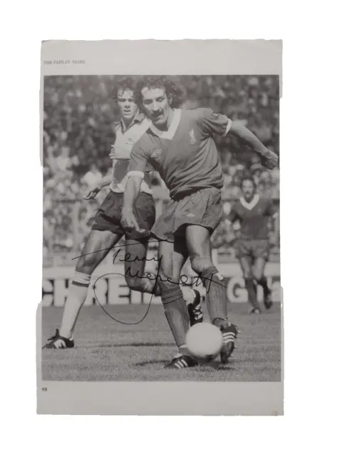 Jimmy Case Liverpool FC Player Signed Press Cutting