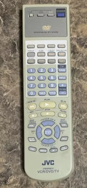 JVC 076D0FB010 VCR/DVD/TV Combo OEM Remote Control