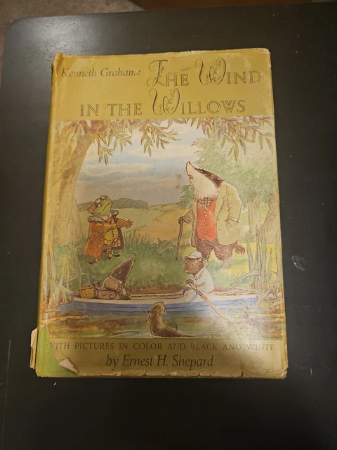 1960 THE WIND IN THE WILLOWS Kenneth Grahame HC DJ Golden Anniversary ...
