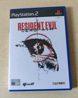 Resident EVIL DEAD AIM PS2 PROMO RARO Sony PlayStation 2 CAPCOM REGNO UNITO PAL GIOCO COMPLETO 