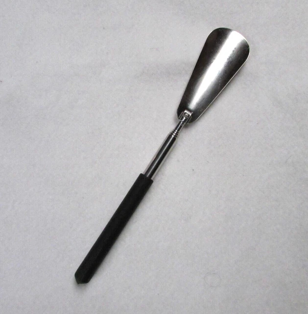 Calzascarpe Ergonomico In Acciaio Inossidabile – Lungo 10 Cm, Adatto A Tutti E Facile Da Usare Per Scarpe, Stivali E Tacchi