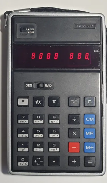 Sharp Pc-1801 Vintage Calculator