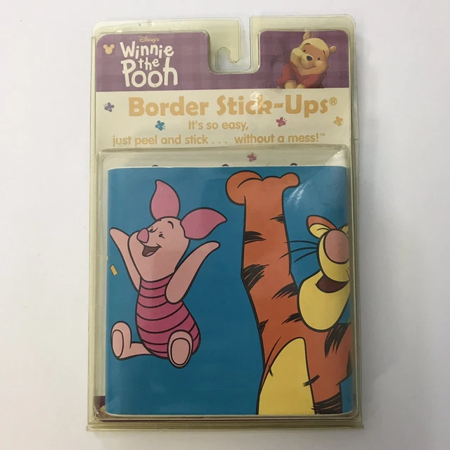 Priss Prints Disney Winnie the Pooh Border Stick-Ups Vintage Tigger Piglet Roo