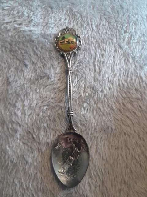 Vintage Collectors Souvenir Tea Spoon-Langtons Mt. EDEN Auckland New Zeala-EPAL