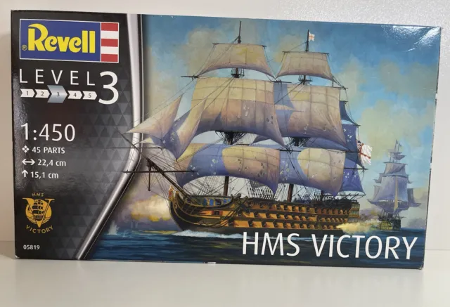 Revell 05819  Admiral Nelson Flagship  HMS Victory 1:450 Model Schiff