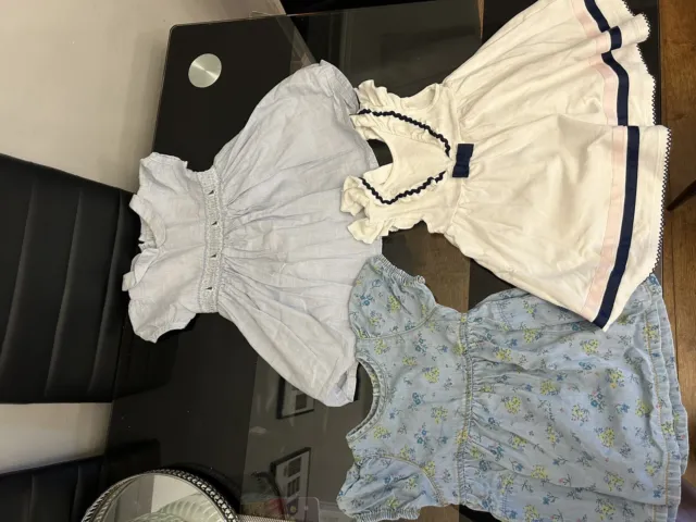 baby girl dresses 6-9 months bundle