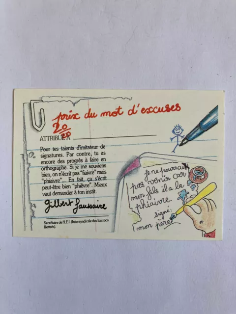 Carte autocollant  303 Les Crados 2 - Sandrine cendrier sticker Art Spiegelman 2