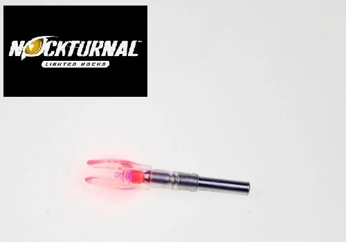 Nockturnal Universal Fit Red LED 3-Pack Lighted Nocks - USA Ship Free
