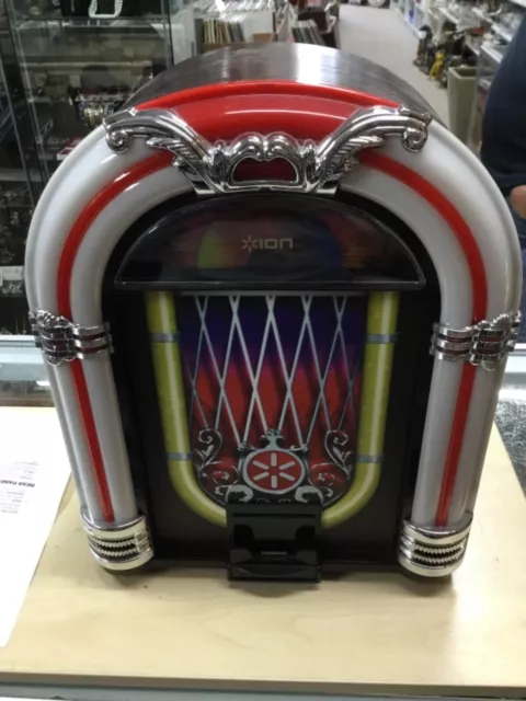 Ion JukeBox Dock power source: DC 12V 3A- previously owned fair condition