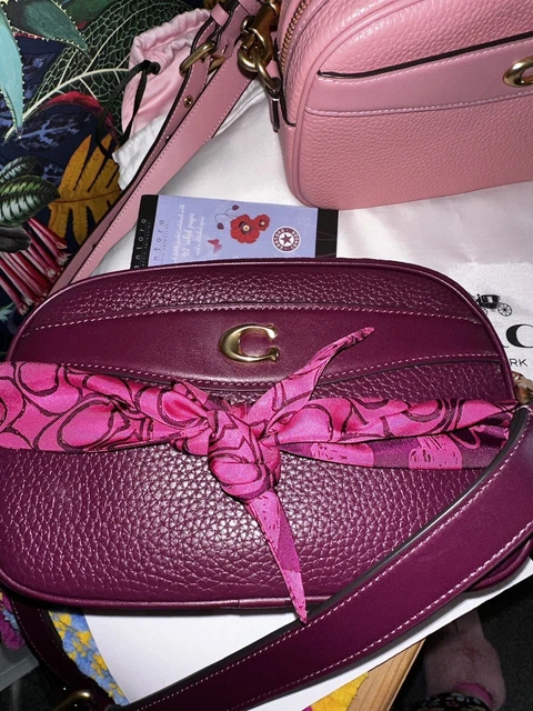 Coach ivie sales crossbody oxblood