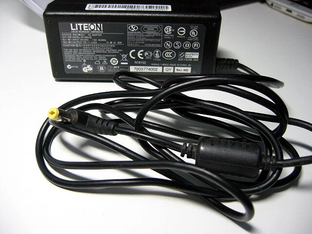 LITE-ON 65W AC/DC ADAPTER 19V 3.42A IT Laptop etc PA-1650-02