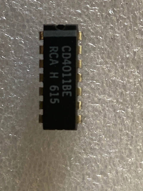 10x Circuits Intégrés CD4093 - Portes Logiques NAND DIP-14 | Pour Projets Électroniques Et Réparations