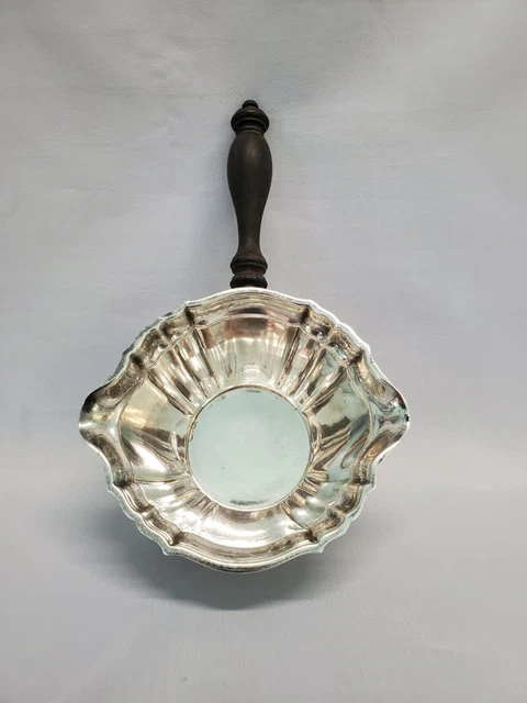 Vintage GORHAM Chippendale Sterling Silver Brandy Warmer Sauce Gravy Boat