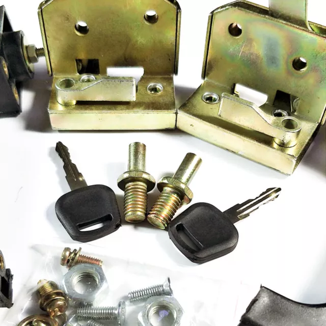 Universal  Tractor & Heavy Equipment Locking Door Handle Loader Door Lock US